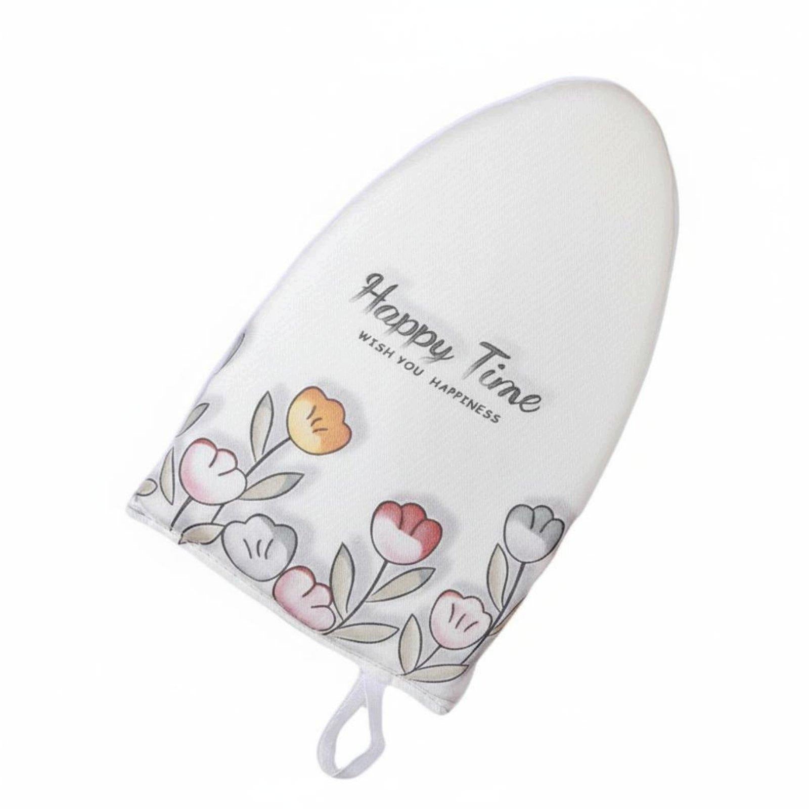 Steam Iron for Clothes Heat Resistant Handheld Ironing Board Laundry Tulip Packaging status original