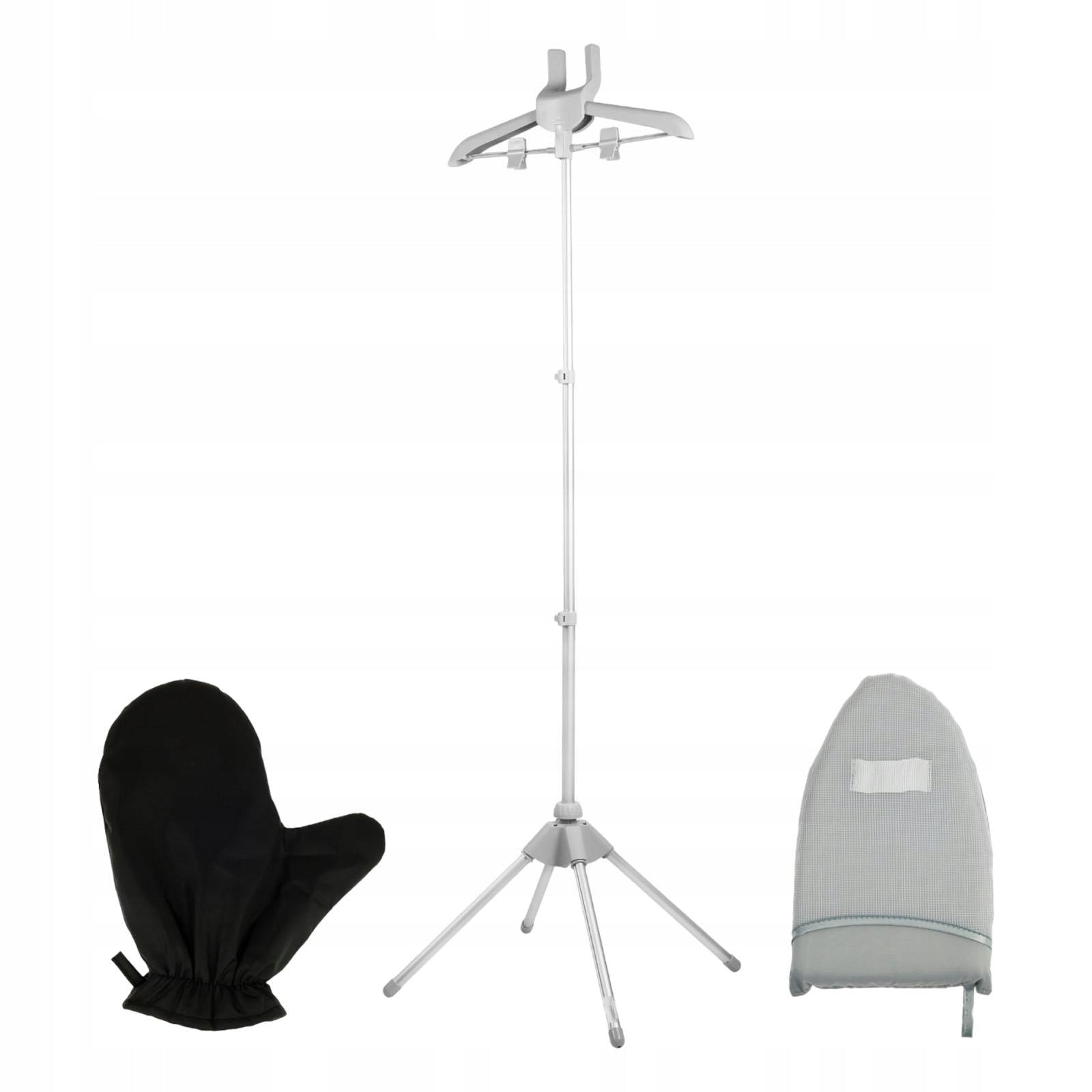 Steam Ironing Machine Bracket Bedroom Cloakroom Sturdy Steamer Hanger Gray Packaging status original