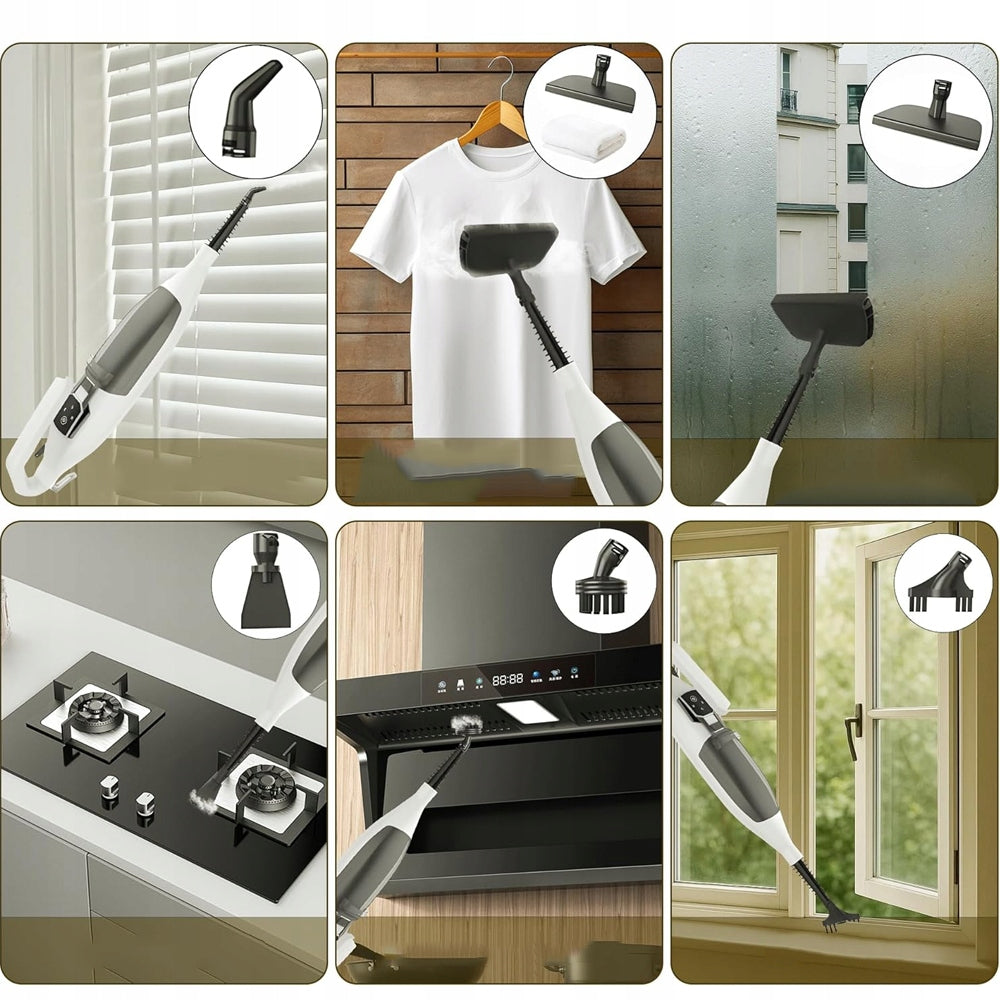 Steam Mop For Sofa And Armchairs 1300W Manual With Detachable Tank 550ml Brand Bedee