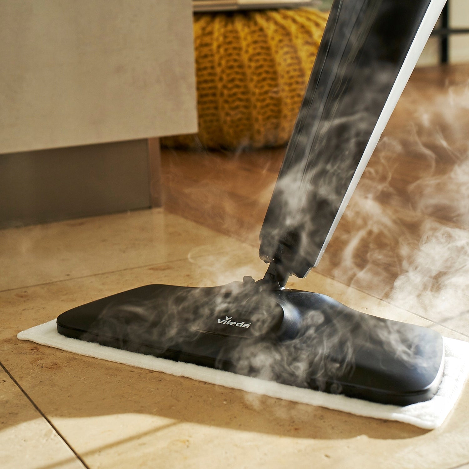 Steam Mop VILEDA Steam Plus XXL -2x Microfiber Cartridge+Carpet Cover Manufacturer code niezawodny mop parowy