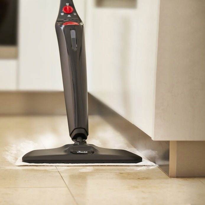 Steam Mop VILEDA Steam Plus XXL -2x Microfiber Cartridge+Carpet Cover Maximum steam pressure 0 bar