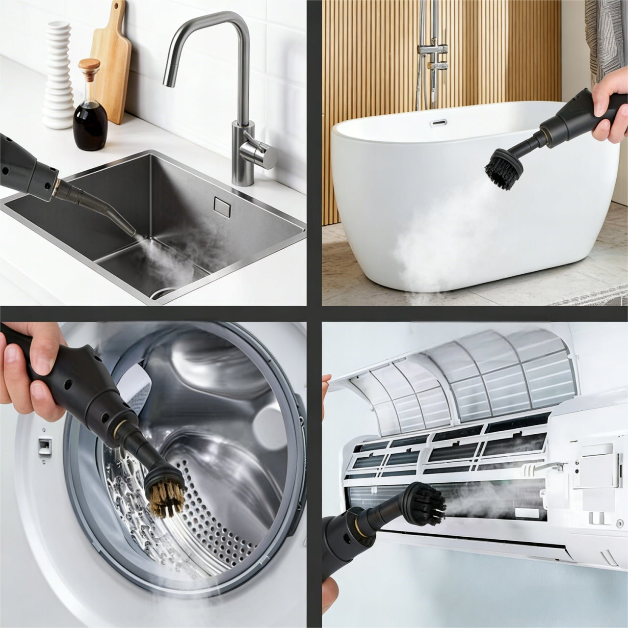 Steam cleaner 2500W 3 bar hand steamer 1000ml Power 2500 W