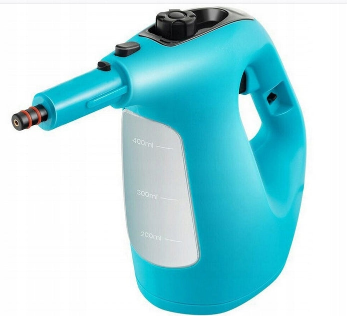Steam cleaner, compact - manual 1400W / 2 bars / 400ml + accessories