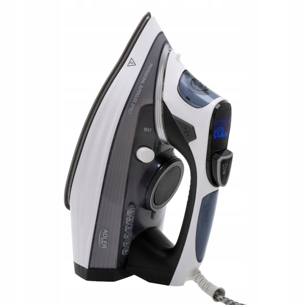 Steam iron ADLER AD 5053 Dominant color gray