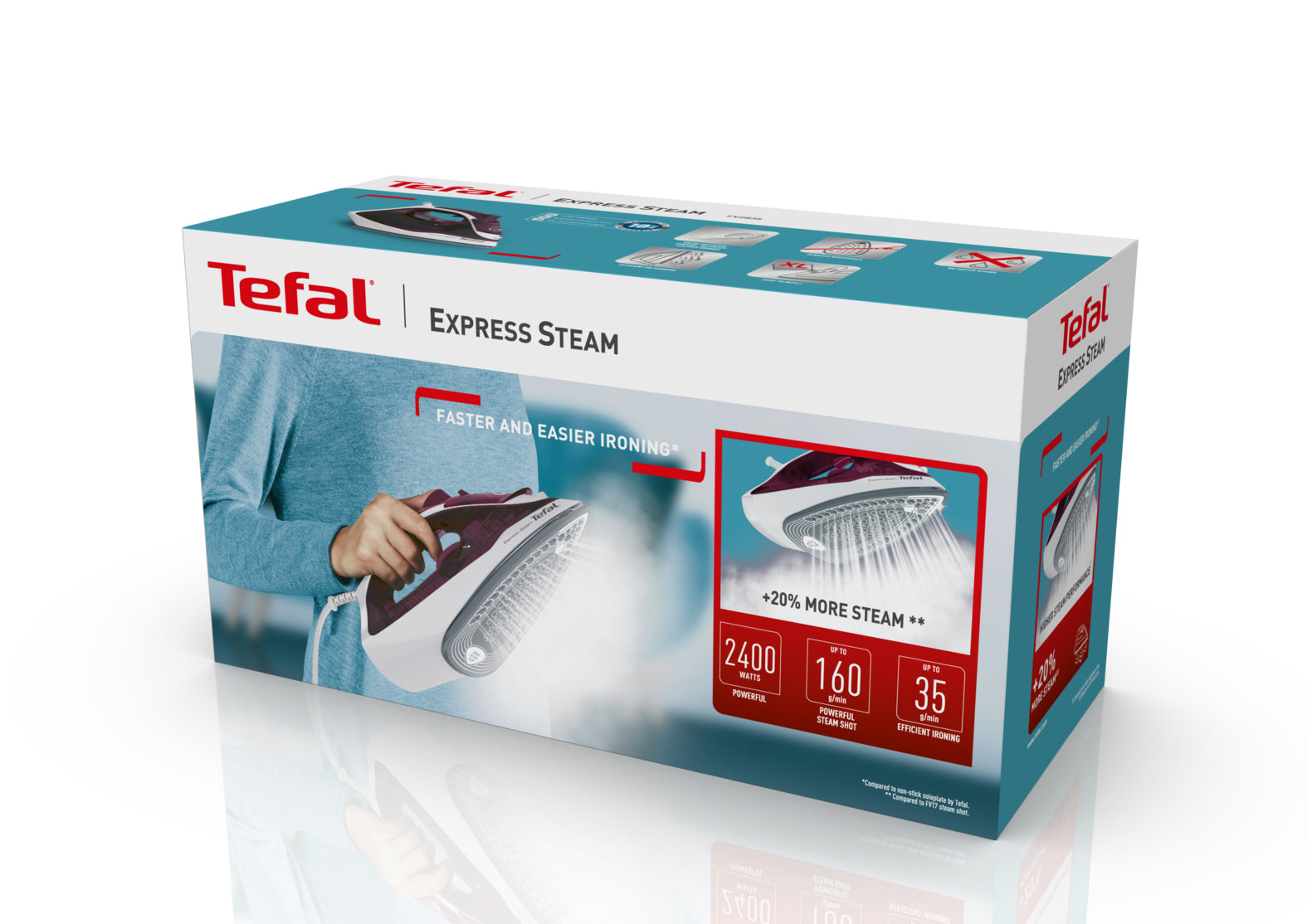 Steam iron TEFAL Express Steam 2400W FV2835 Power 2400 W