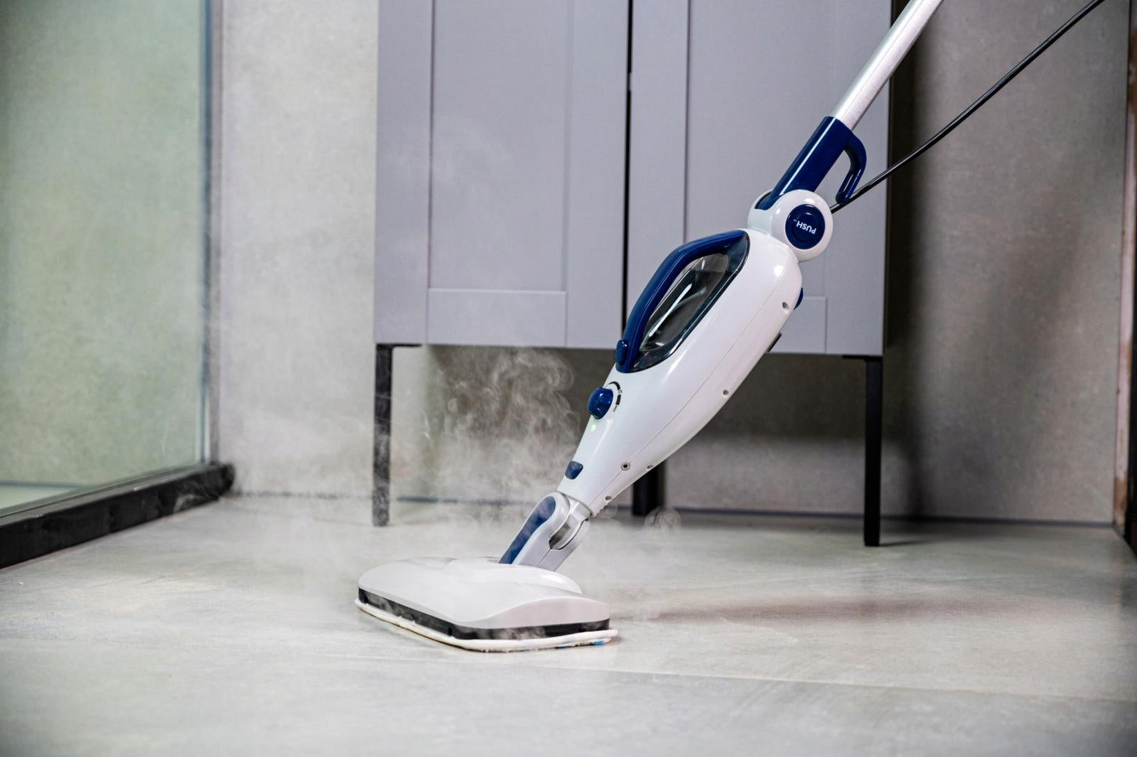 Steam mop Dirt devil DD7004 white-blue Power 1300 W