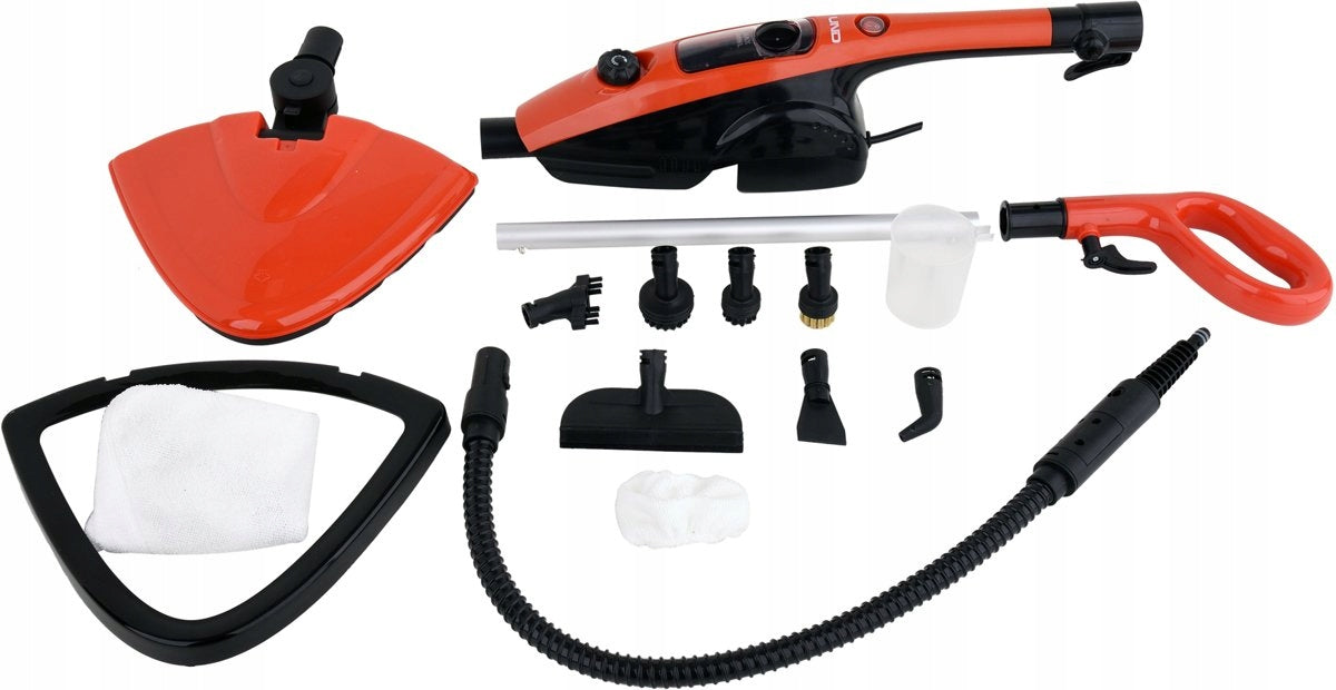 Steam mop Lund 67220 1500 W 0,550 l with rotating head and 3 attachments Power 1500 W