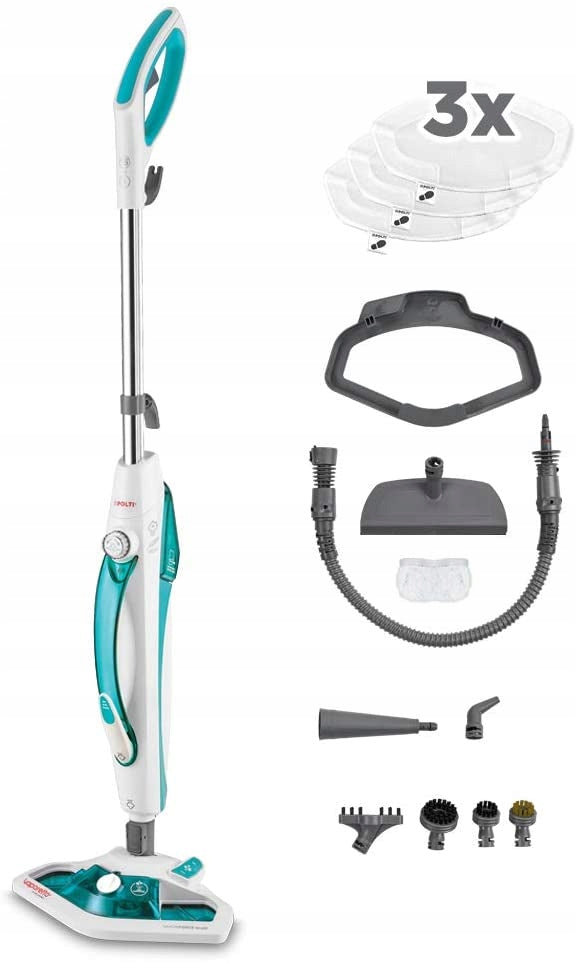 Steam mop Polti Vaporetto SV450 Portable steam cleaner Dominant color white
