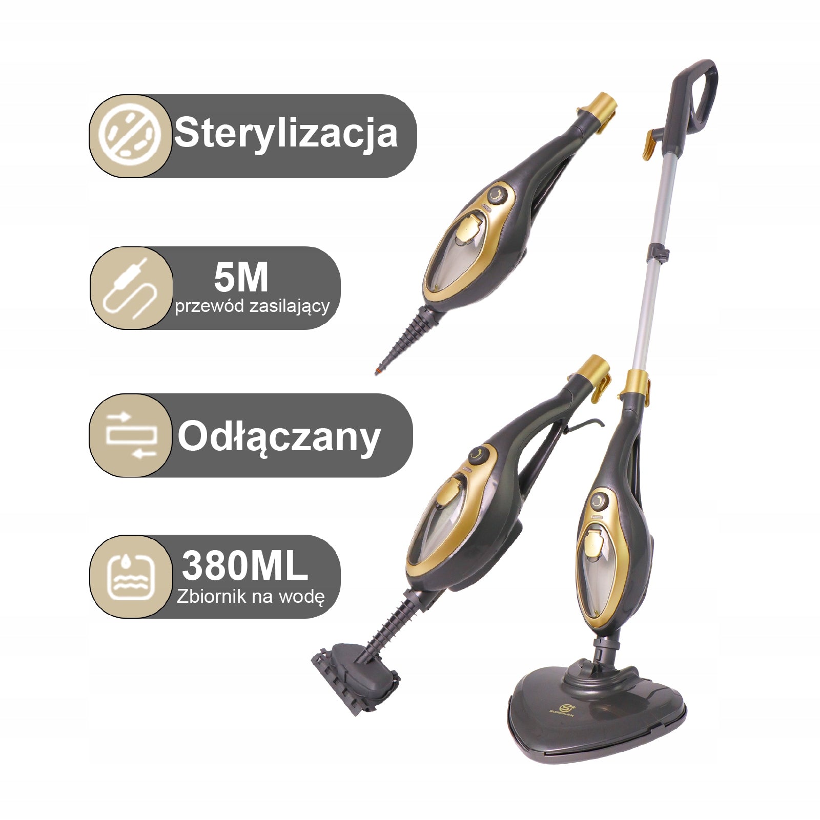 Steam mop SUPERLEX SY-806B Manufacturer code SY-806B