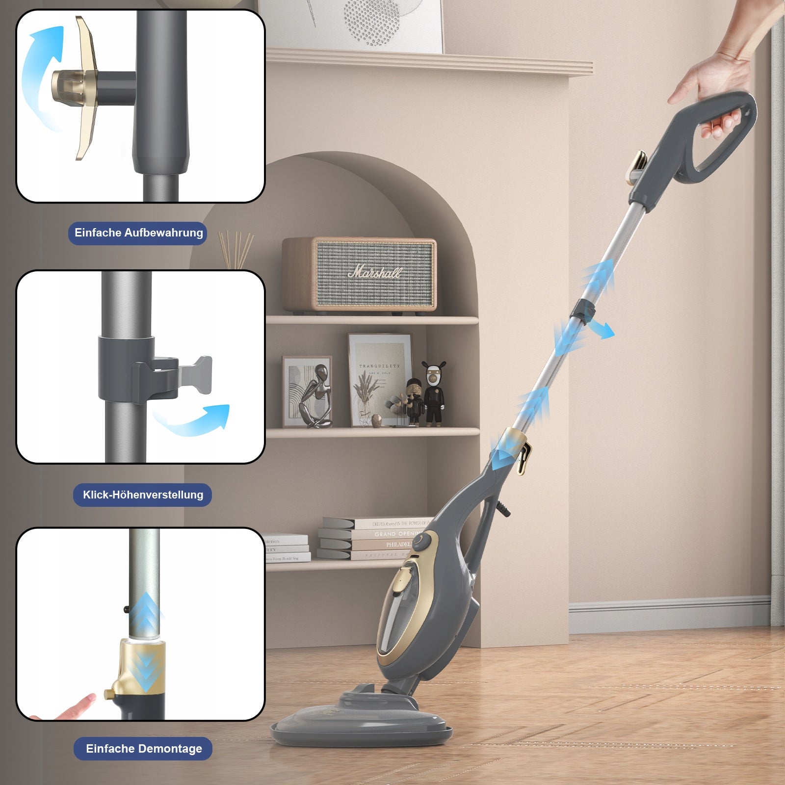 Steam mop SUPERLEX SY-806B Power 1500 W