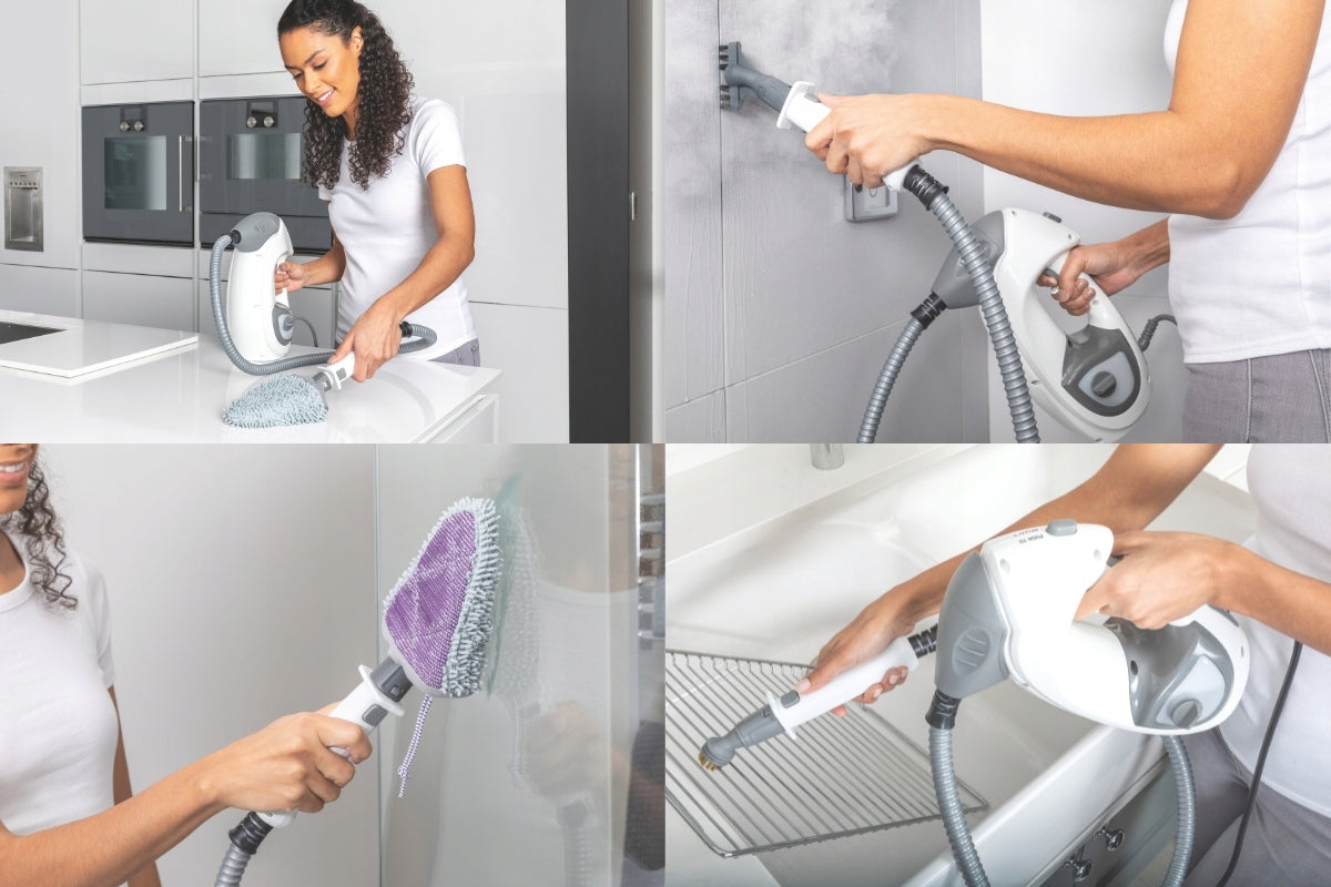 Steam mop Shark Klik'n Flip S6005EU floor steam cleaner manual Capacity 0.5 l