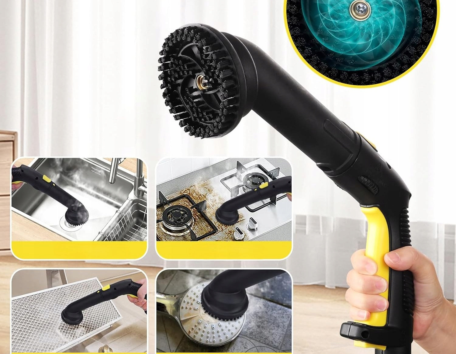 Steam mop TVD SW608-A steam cleaner TVD Steam Cleaner home garage Brand no brand