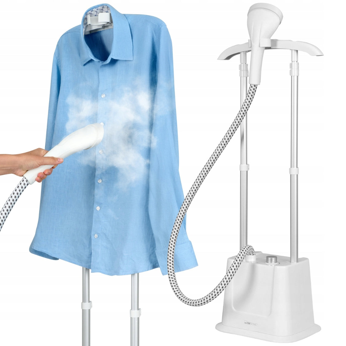 Steamer Clatronic Standing Clothes Steamer, Steam Presser 1600W Power 1600 W