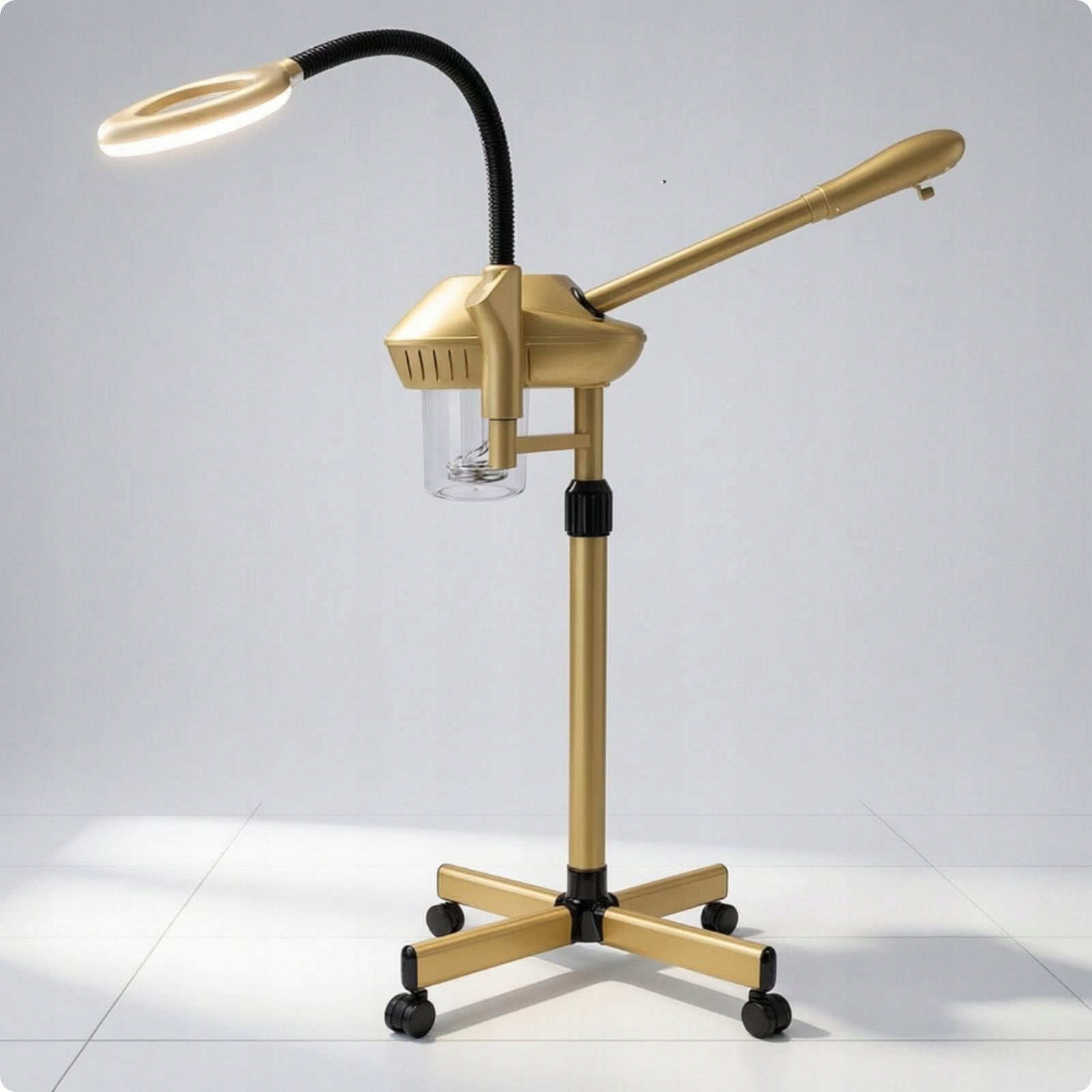 Steamer Facial Machine with Magnification Light Facial Steam Sprayer for