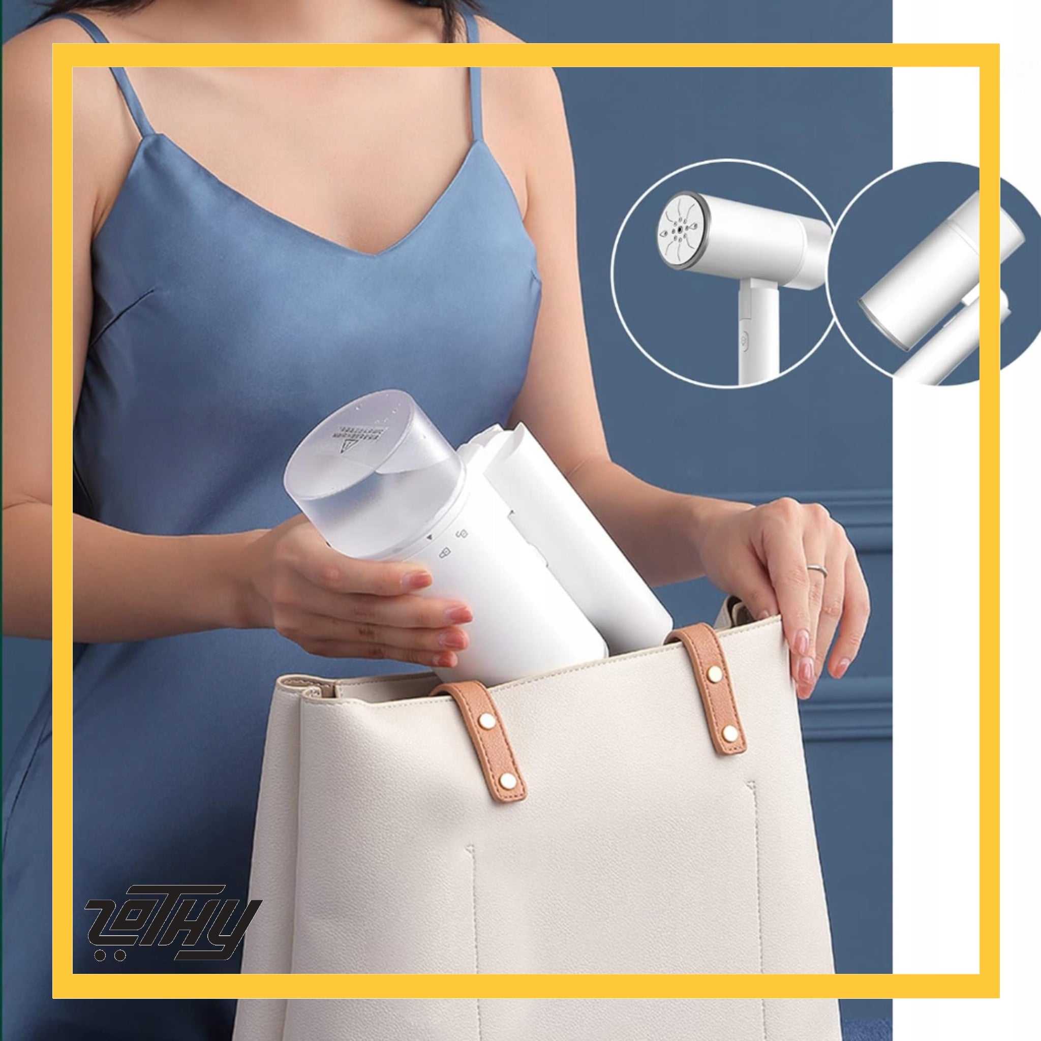Steamer Folding Hand Steamer 1200W Iron for Ironing Clothes Type handheld
