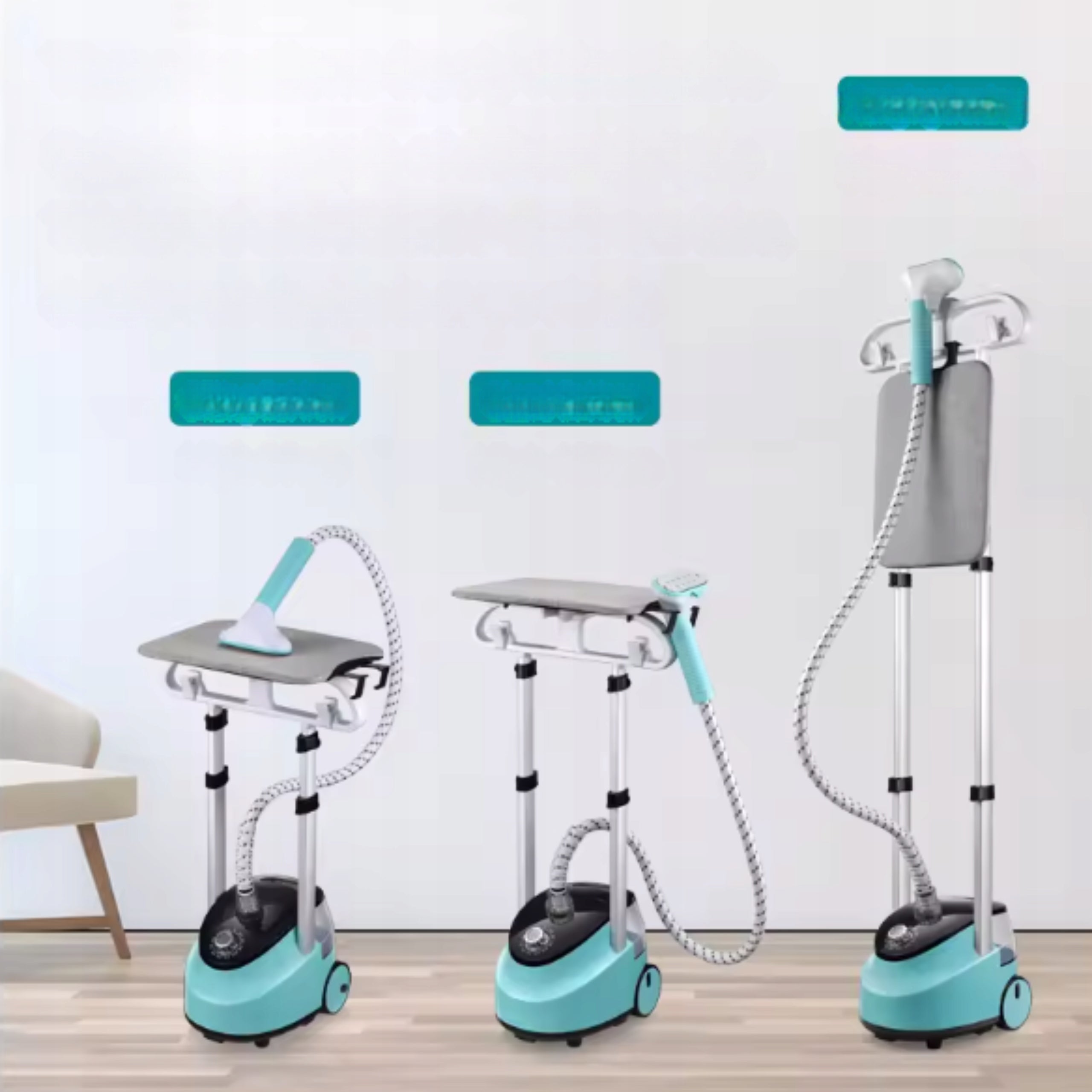 Steamer With Clothes Board Steamer 2in1 Steam Ironing System 2000W Power 2000 W