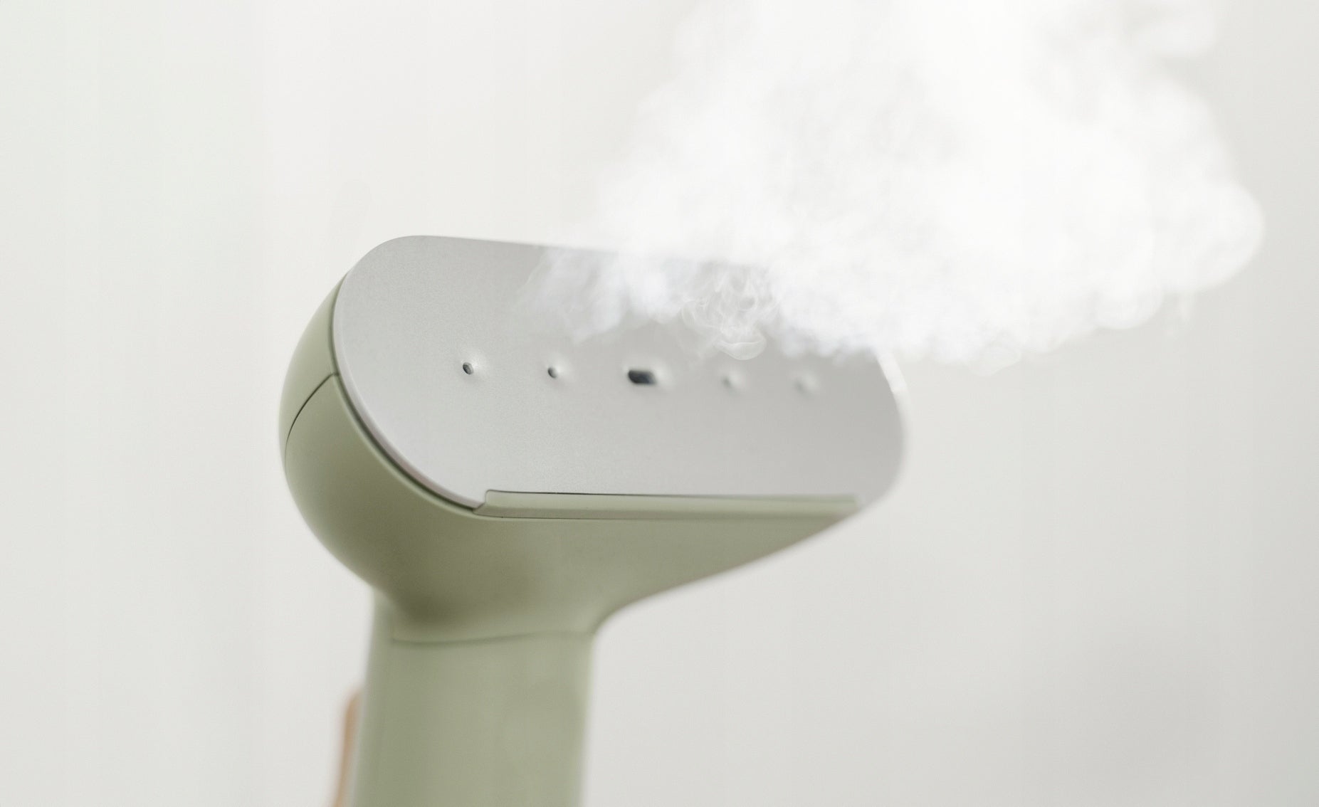 Steamery CIRRUS 3 Steamer for Clothes - Hand Steamer / Olive Type handheld