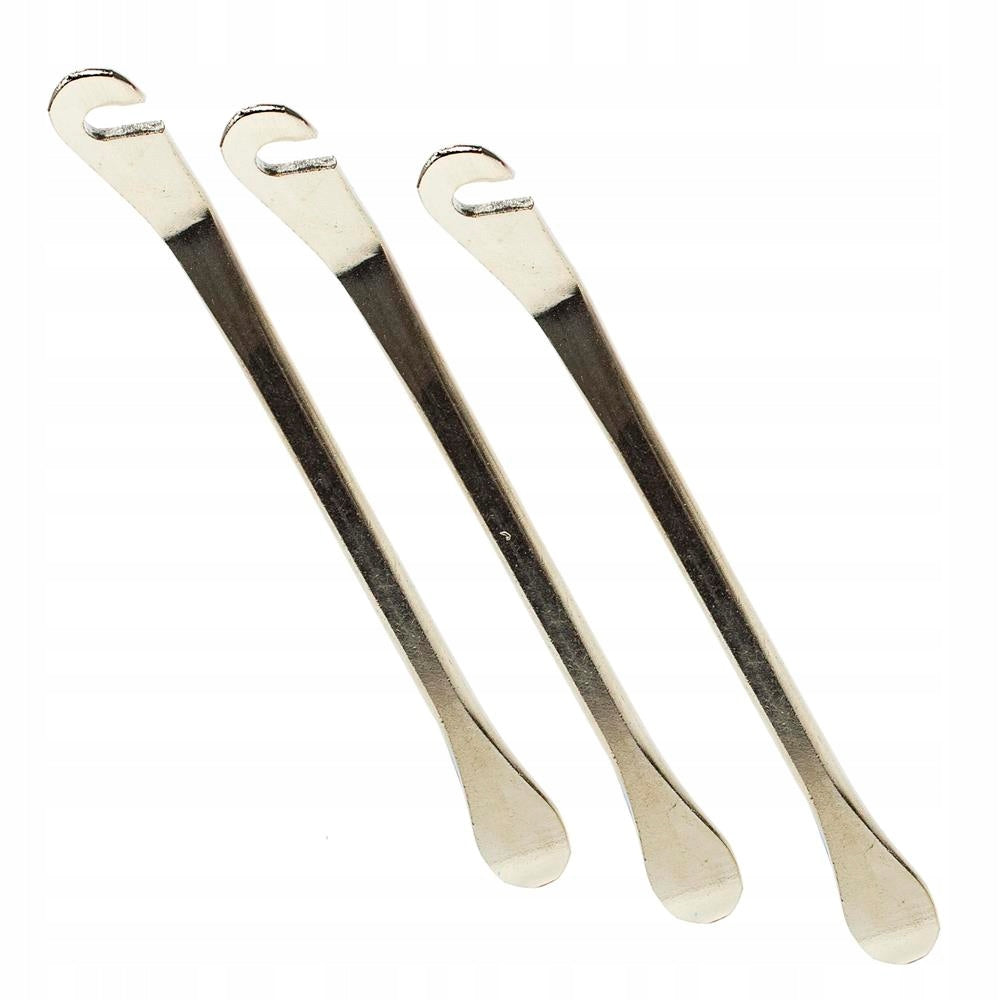 Steel Bicycle Tire Removal Spoons with Hook, 3 Pieces Brand BIKE HAND