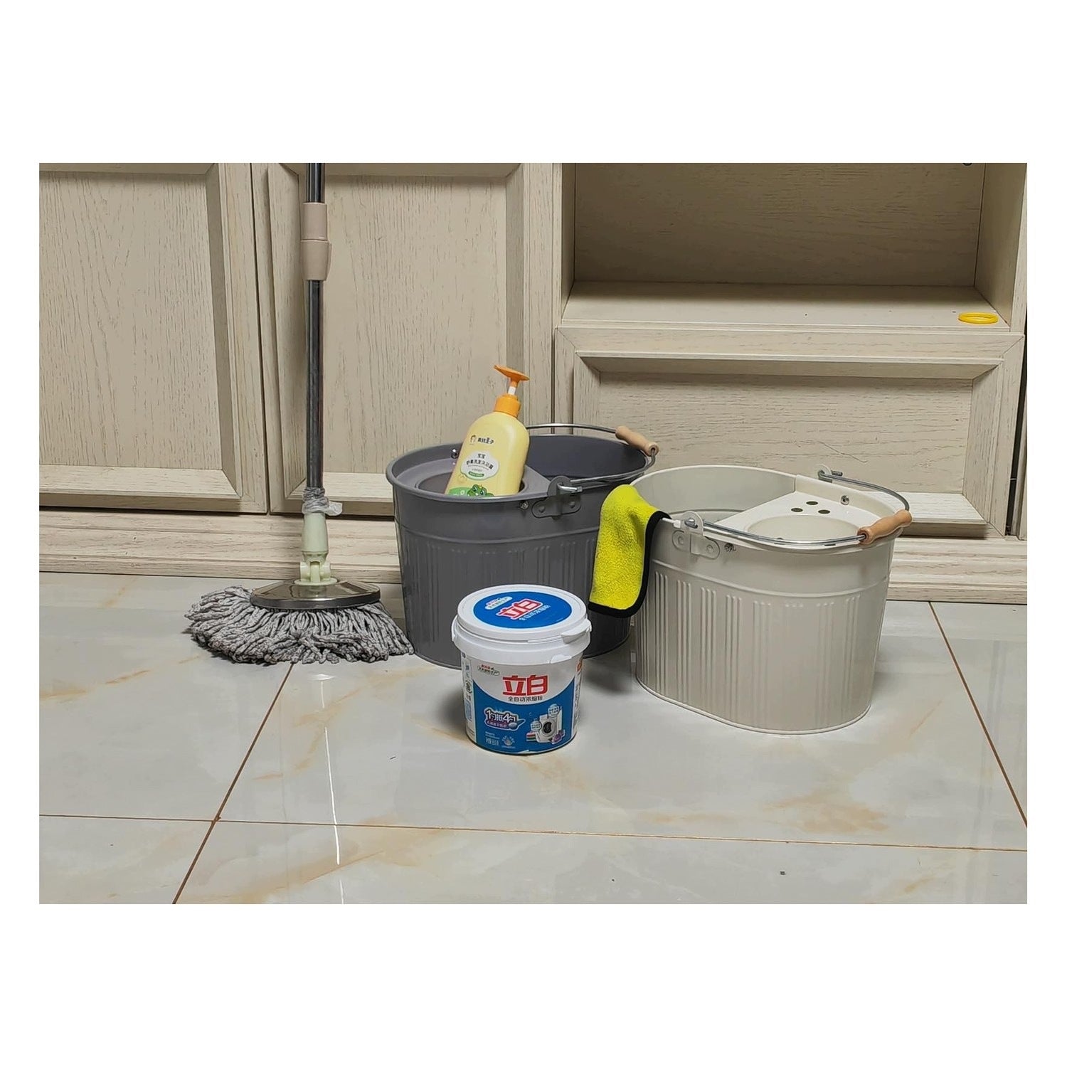 Steel Mop Emmer 13L - Durable - for Cleaning Manufacturer code B0F3JGQQWD