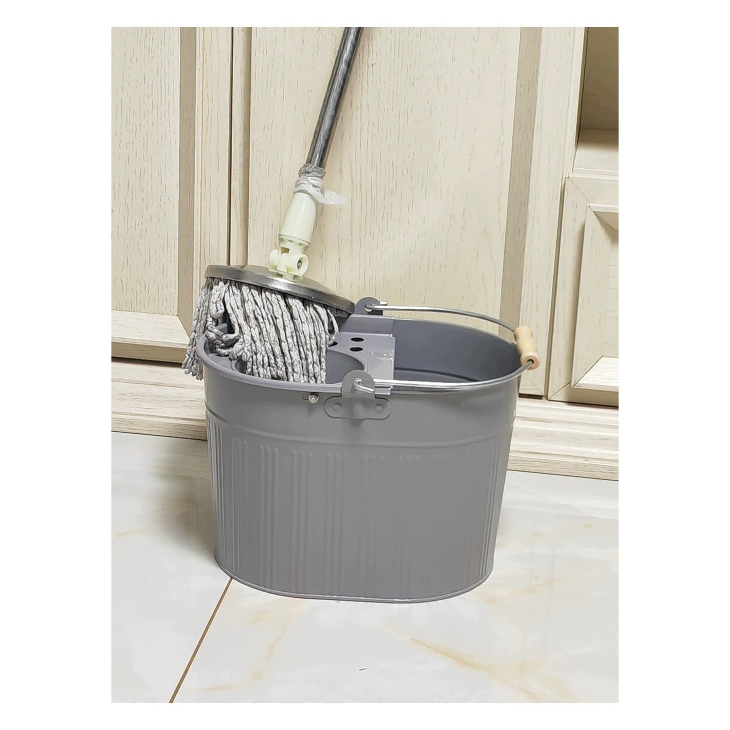 Steel Mop Emmer 13L - Durable - for Cleaning