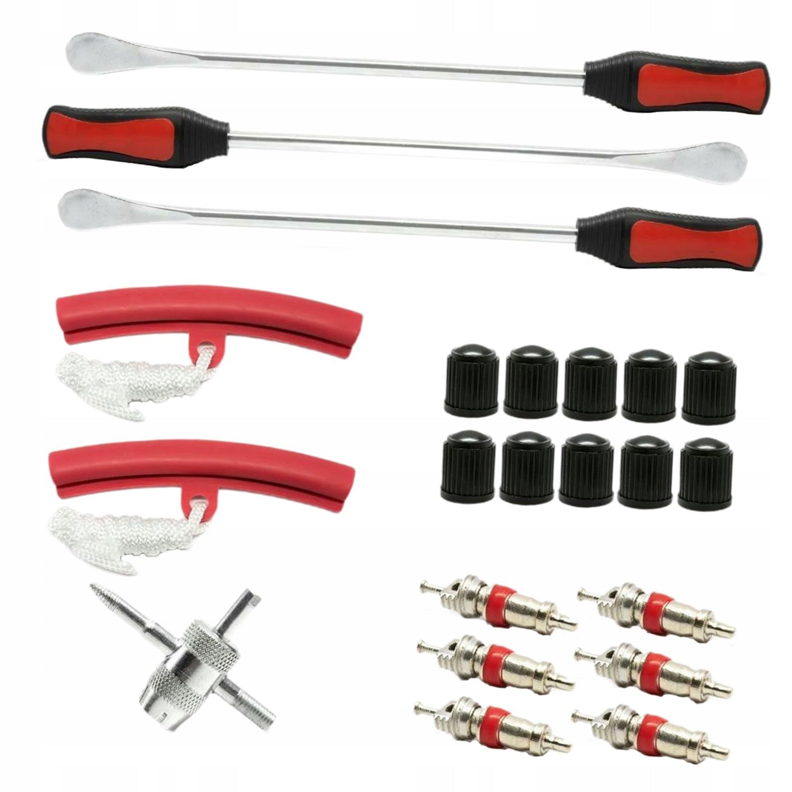 Steel Tire Spoon Kit 14.5 inch Sturdy Spare Parts Multifunctional Accessory Packaging status original