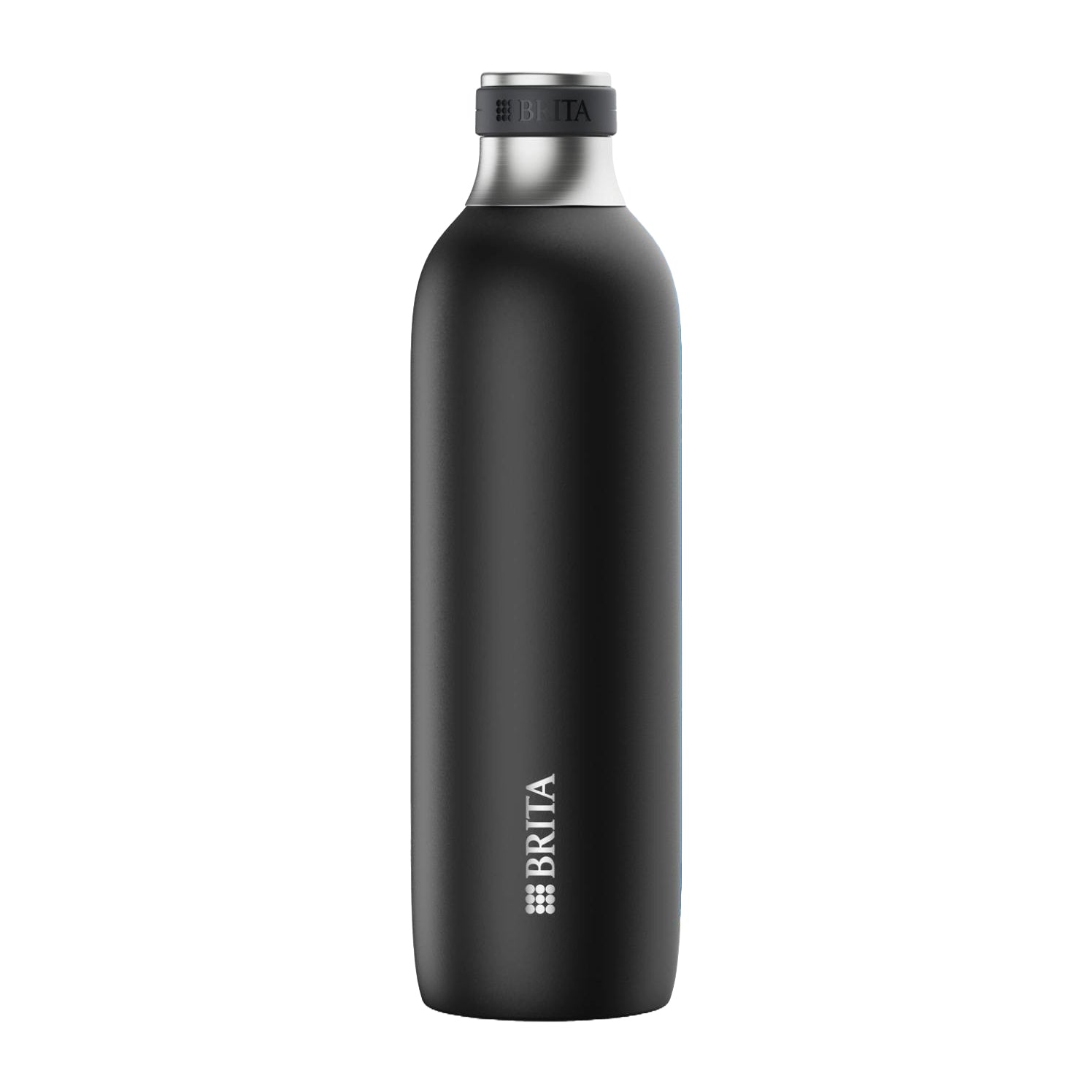 Steel black insulated thermal bottle 1l for saturator BRITA sodaTRIO EAN (GTIN) 4006387118440
