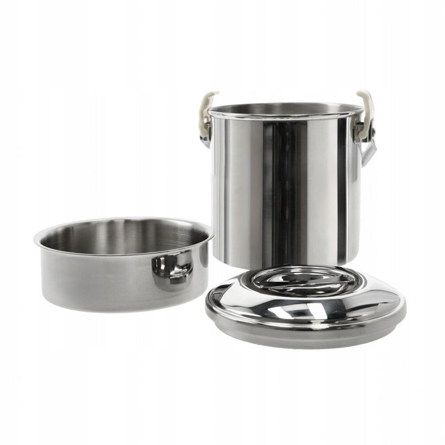 Steel boiler Zebra Thailand Billy 1,4L 12 cm + bowl and lid