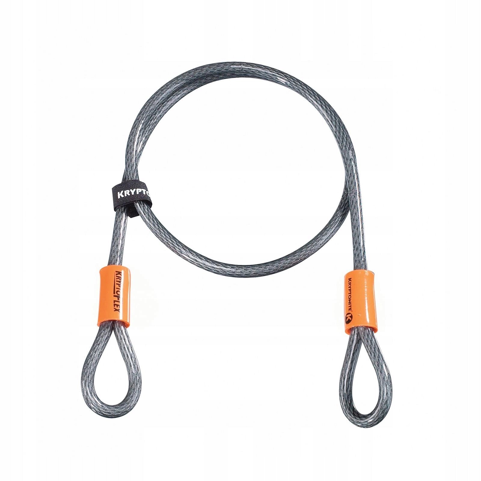Steel cable 120cm 1,2m KRYPTONITE KRYPTOFLEX 410 Color silver