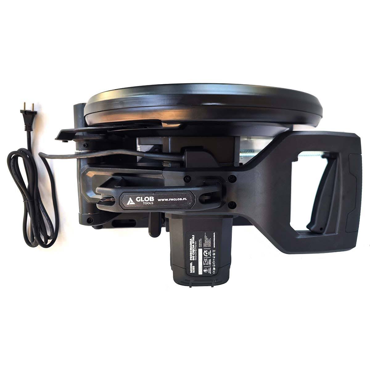Steel cutting machine circular saw GLOB TOOLS GT-355 as EVOLUTION Power supply mains