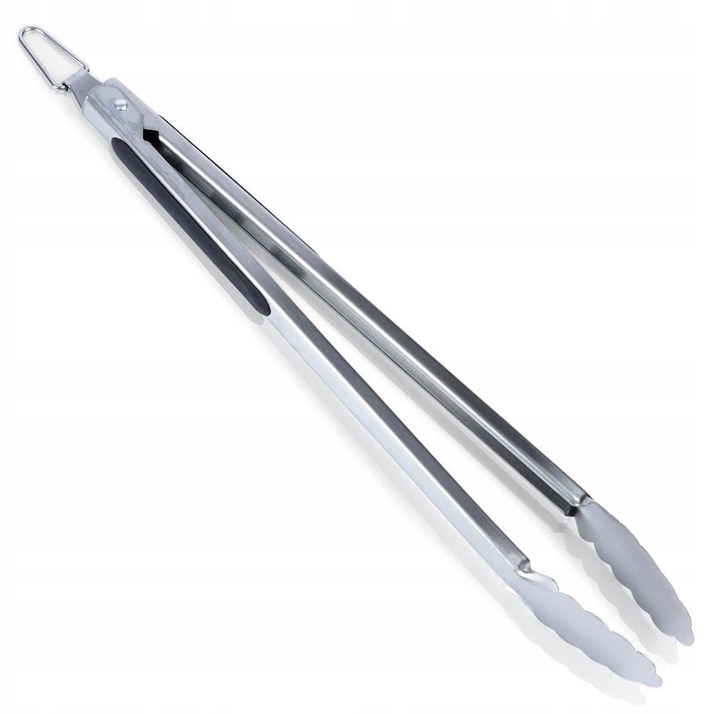 Steel grill pliers 43 cm