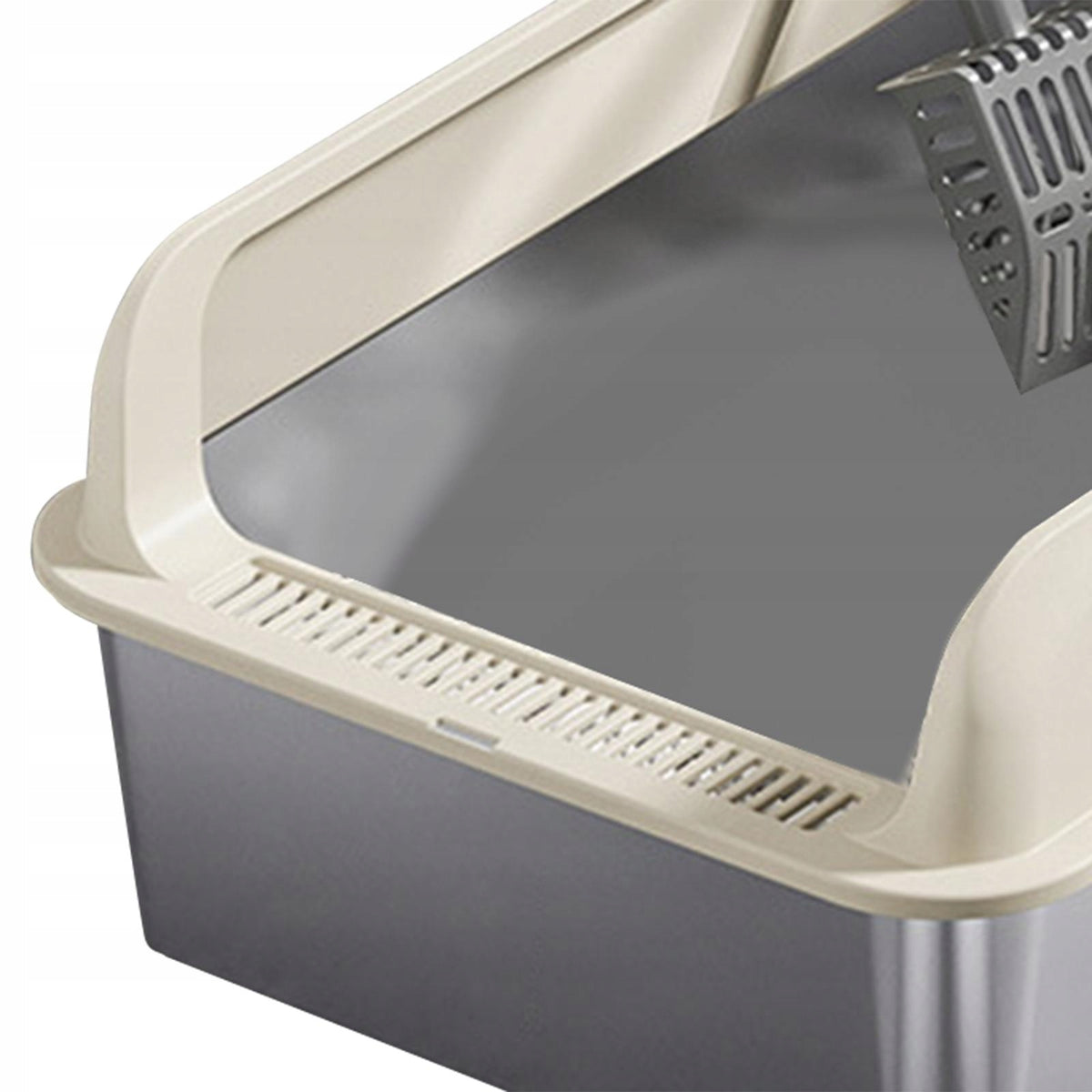 Steel metal litter box for cat + RUG 50cm Manufacturer code 09864070309