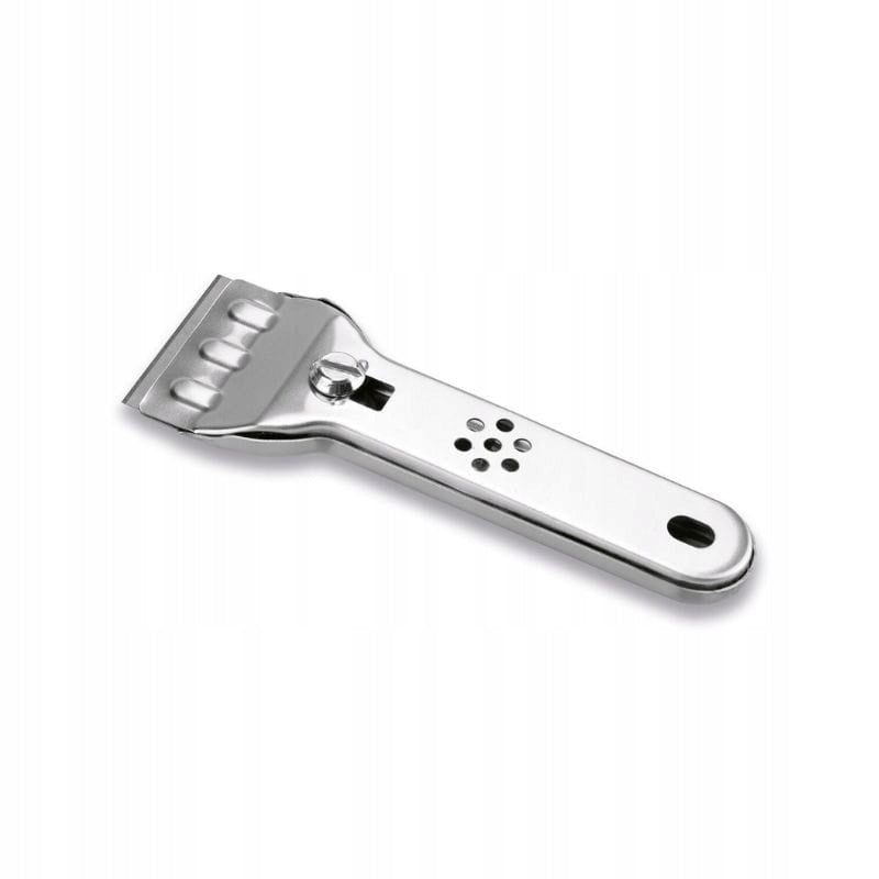 Steel scraper for cleaning ceramic plates 13,3 cm