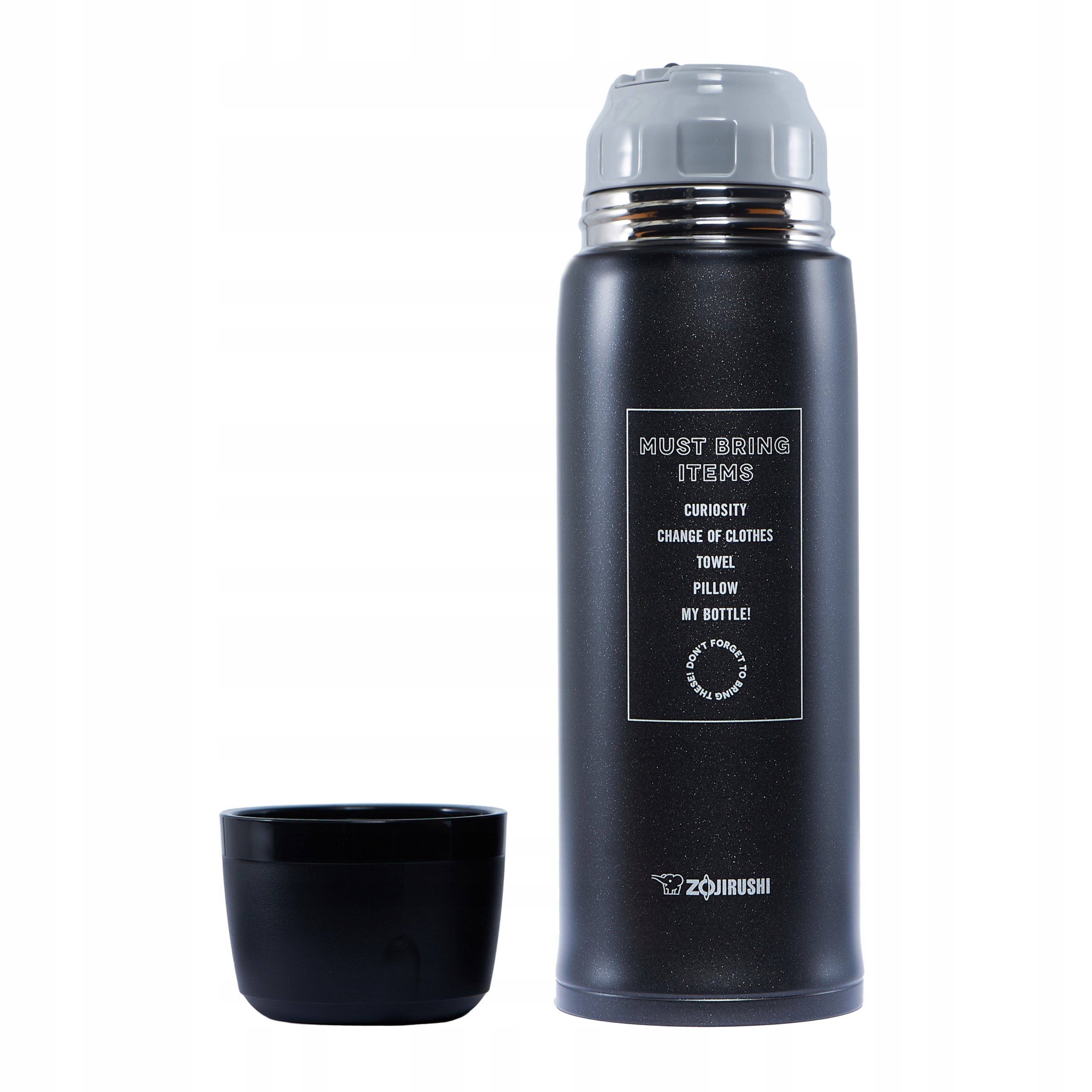 Steel thermos with mug ZOJIRUSHI SJ-JS 820ml.