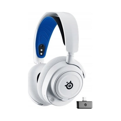 SteelSeries Arctis Nova 7P Wireless White On-Ear Headphones