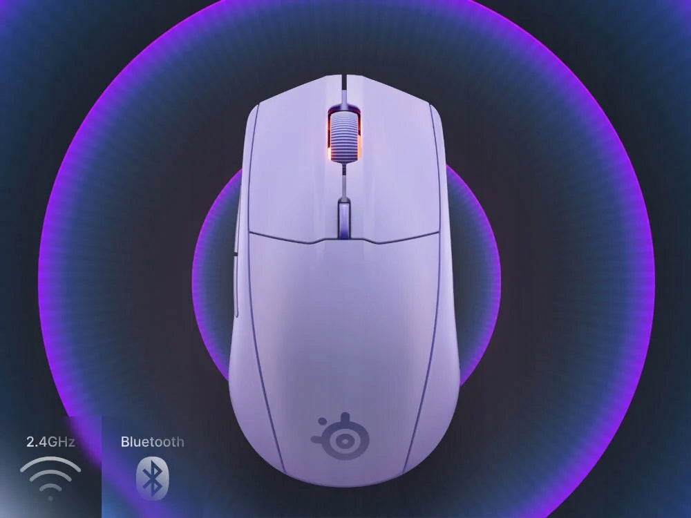 SteelSeries Rival 3 Wireless Gen 2 Purple Gaming Mouse Packaging status original