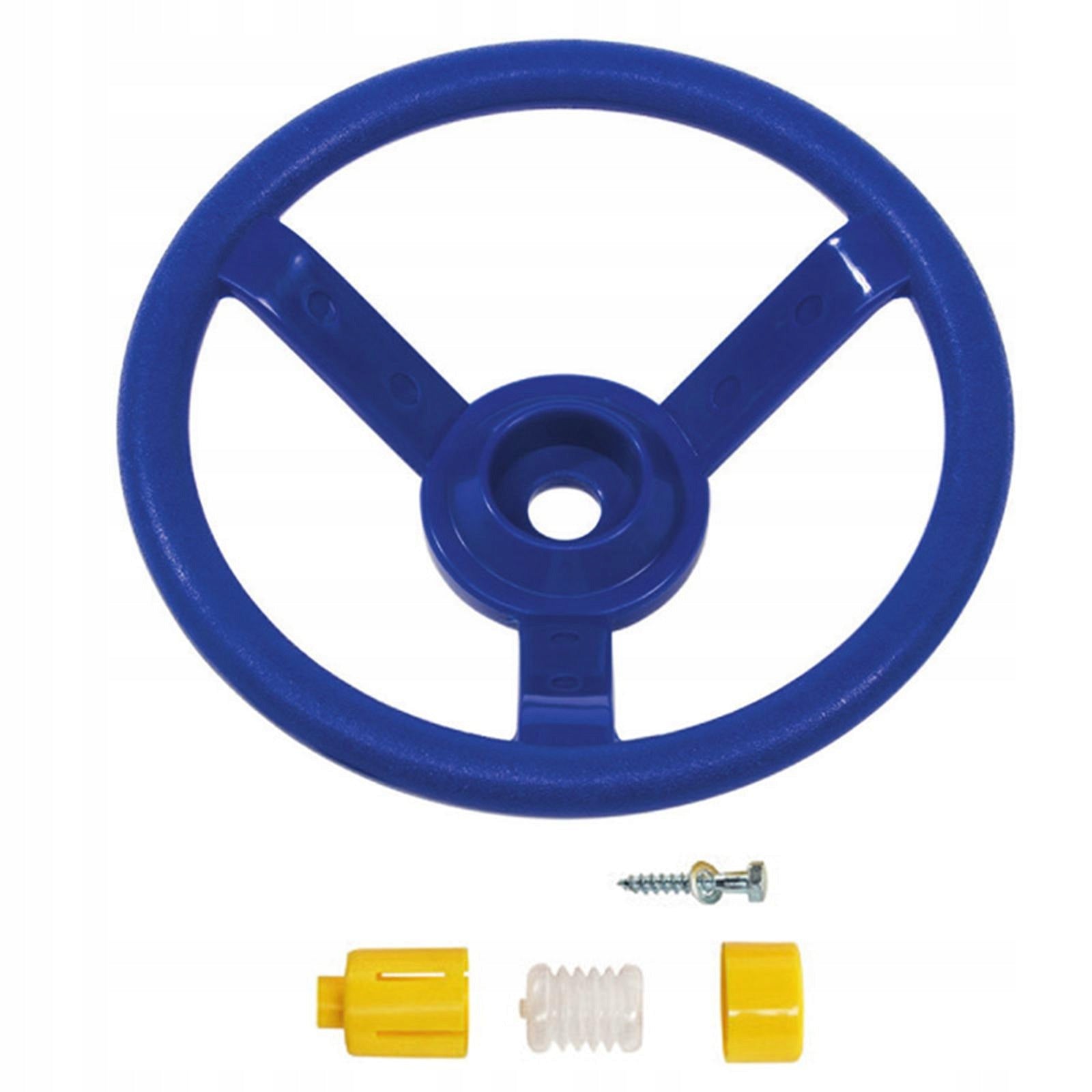 Steering Wheel Toy Kids Steering Wheel for Outdoor Playhouse Swing Set Blue Packaging status original
