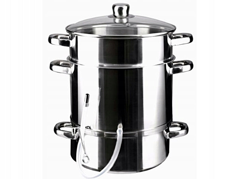 SteinHoff juicer 5 l silver, high quality, stainless steel steamer Brand no brand