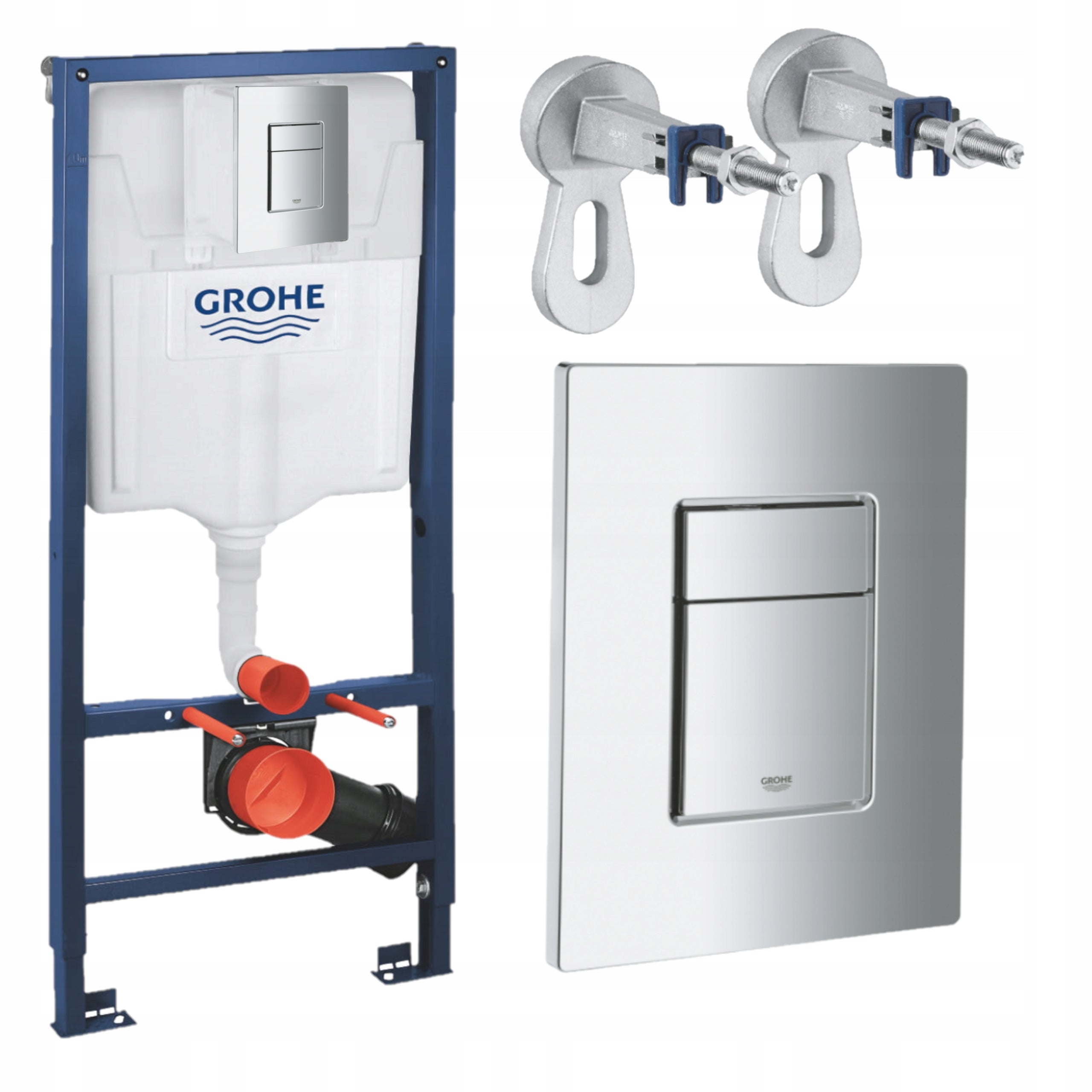 Grohe Rapid SL 3-in-1 Wand-WC-Rahmenset 38772001 