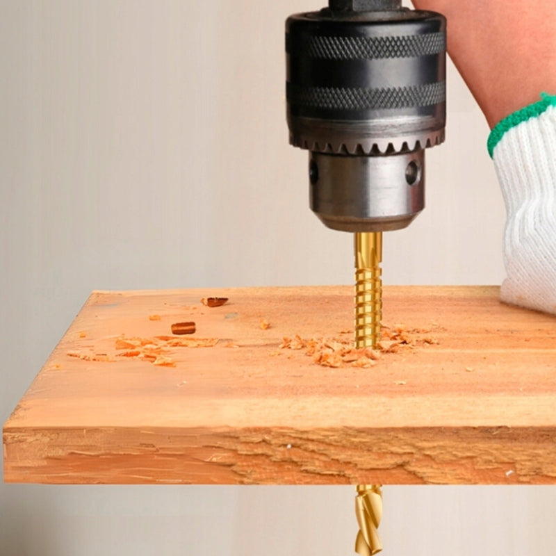Step Drill Bits Set of 6el. 4-32 Conical Spirlane Christmas Tree Milling Rotation direction right hand rule