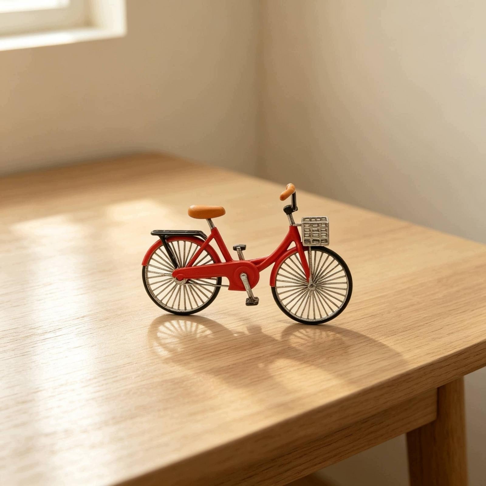 Step Through Two Wheeler Model Detailed 1/64 Scale Two Wheeler Blue Packaging status original
