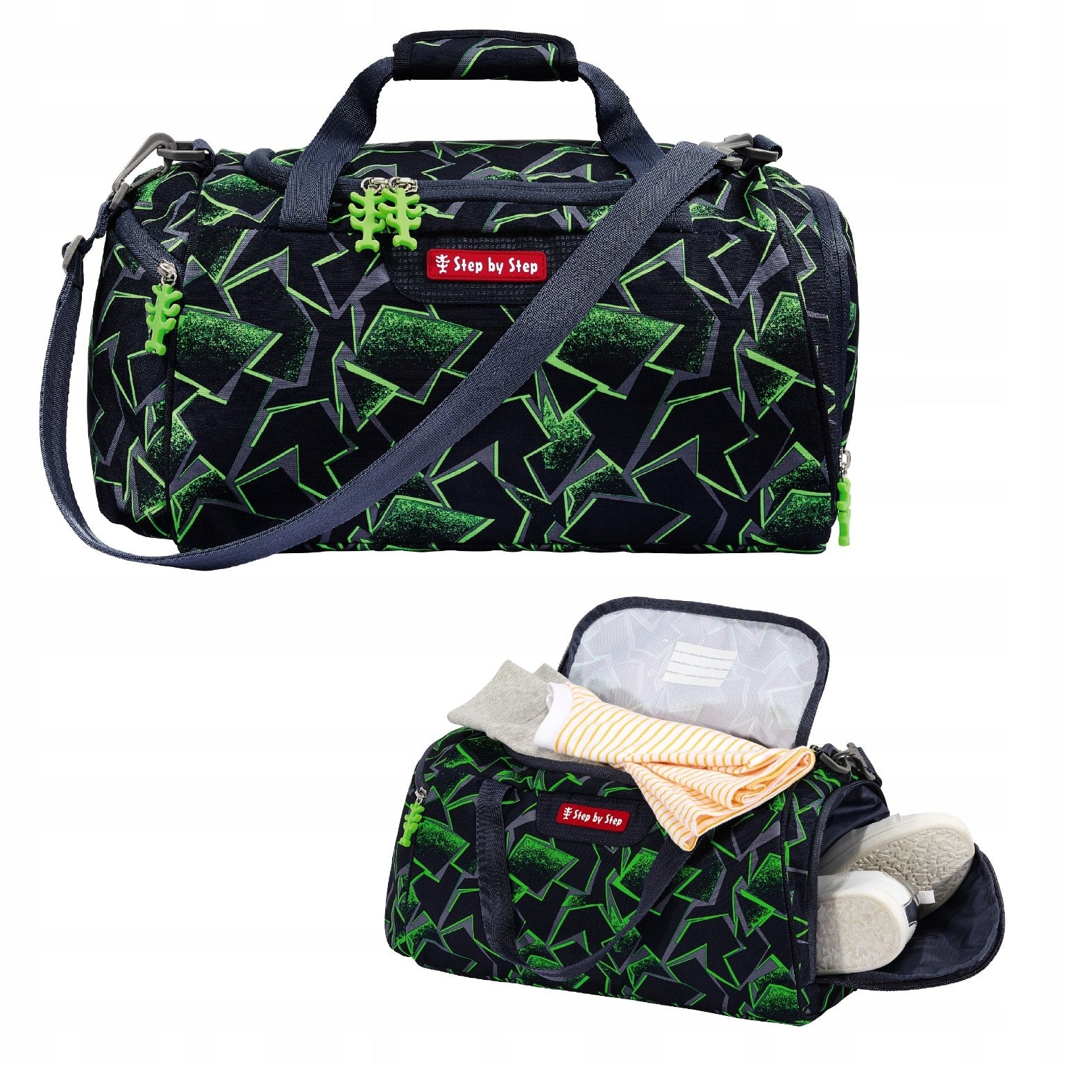Step by Step Wild T-Rex children's sports bag 13 l for swimming pool with strap