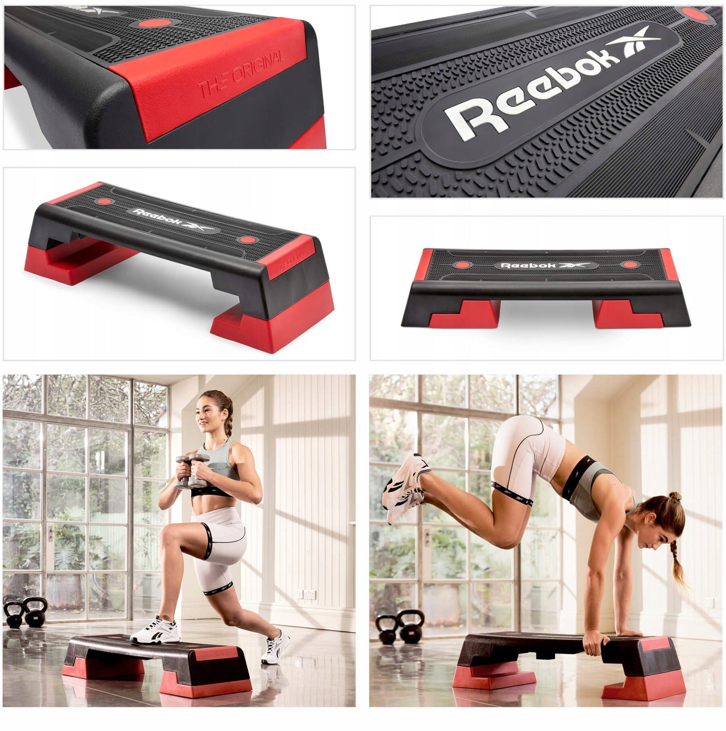 Schritt Reebok, schwarz 