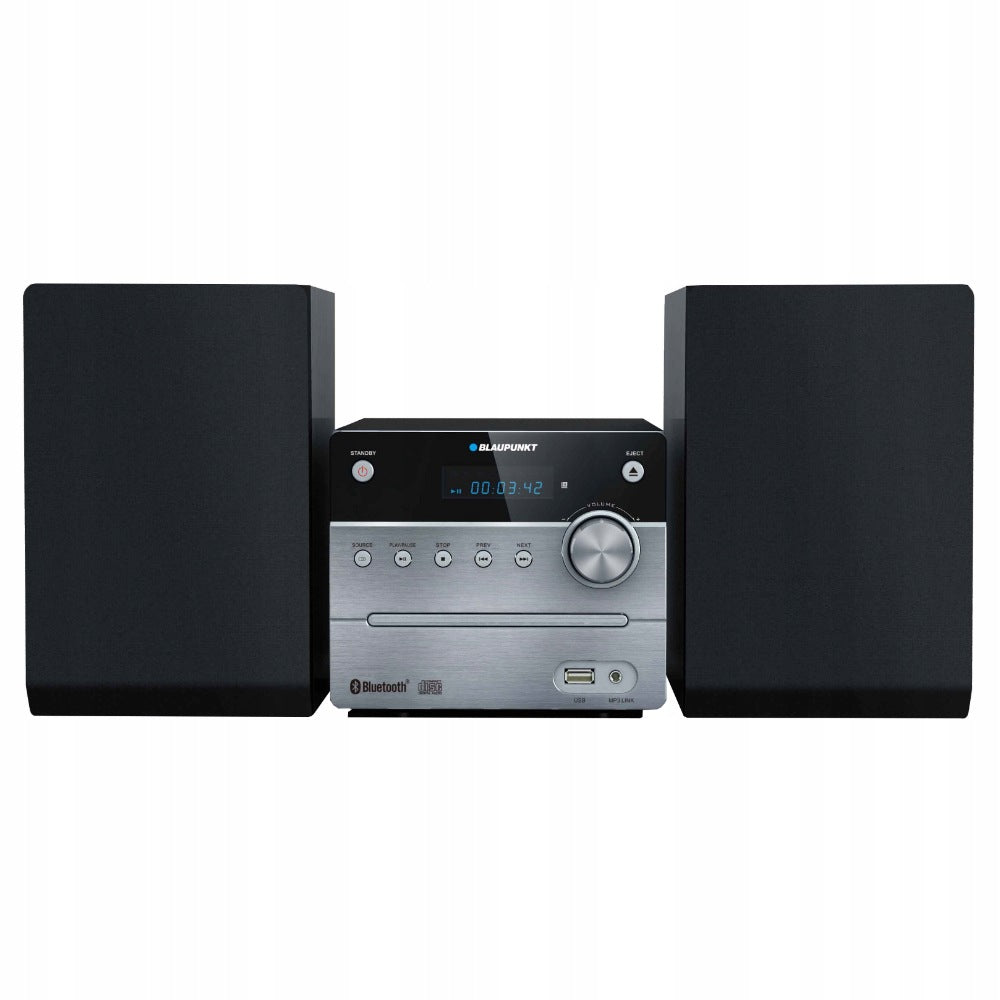 Stereo TOWER BLAUPUNKT MS12BT CD/MP3/FM/USB/AUX 30W BT LED Display + REMOTE CONTROL Brand Blaupunkt