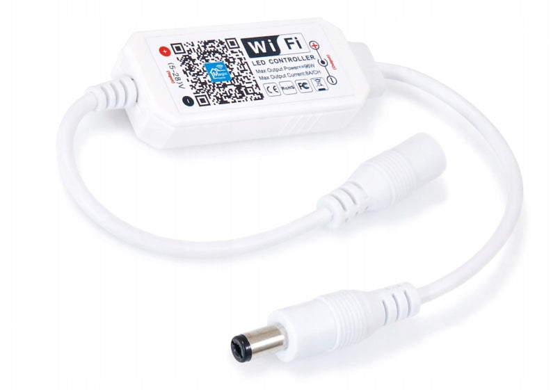 Feuchtigkeitsbeständiger RGB-LED-Streifen mit WIFI-Controller, 5 m 