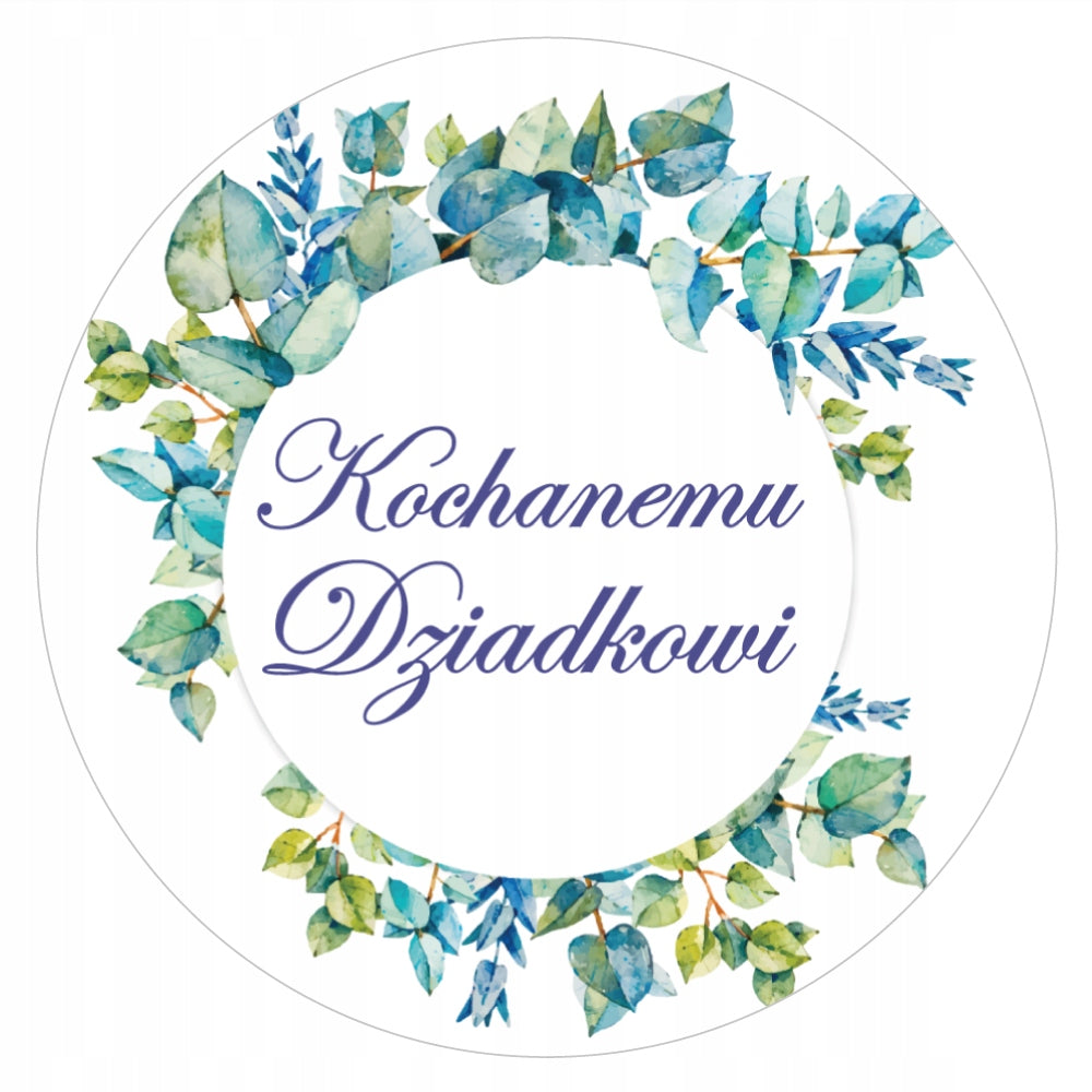 Sticker GRANDFATHER'S DAY GIFT FI55 LARGE 48pcs