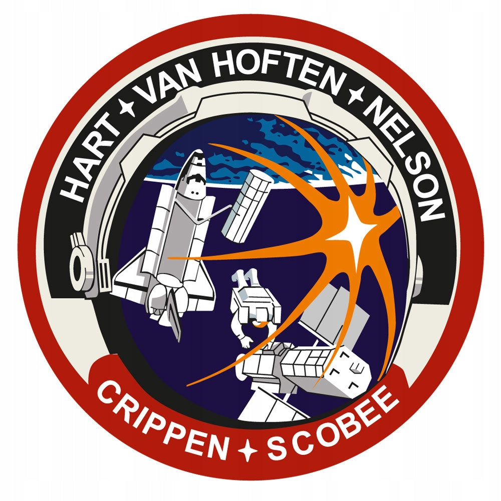 Sticker fifth mission shuttle Challenger sticker STS-41-C