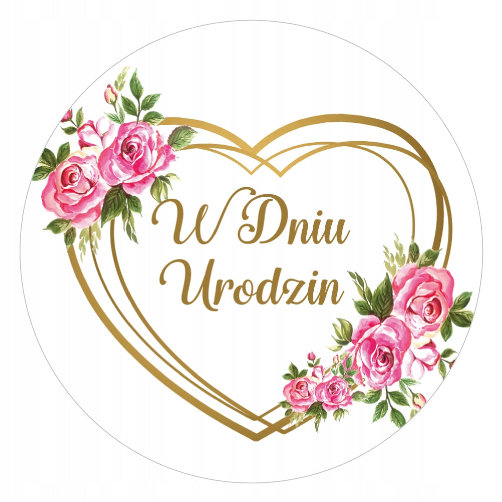 Sticker gift on BIRTHDAY fi55 48sz