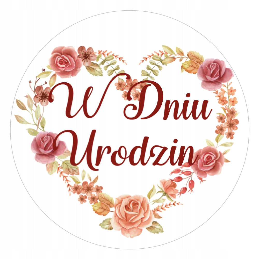 Sticker gift on BIRTHDAY fi55 48sz