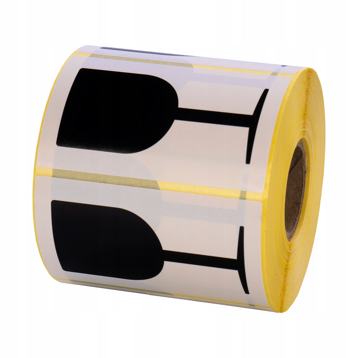 Sticker labels CAREFULLY GLASS 1000 Manufacturer no brand