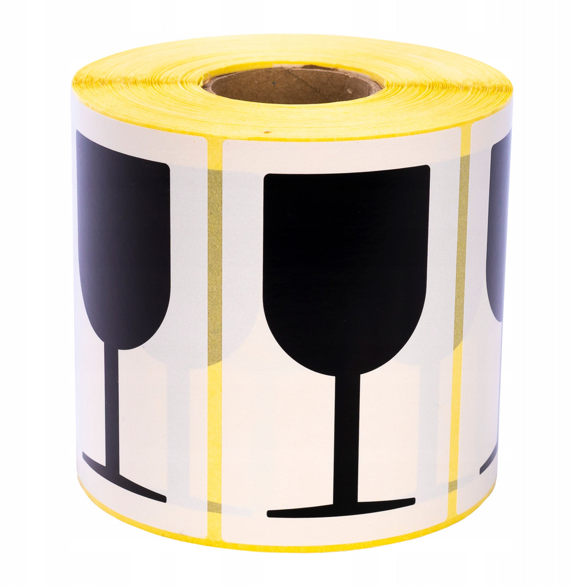 Sticker labels CAREFULLY GLASS 1000